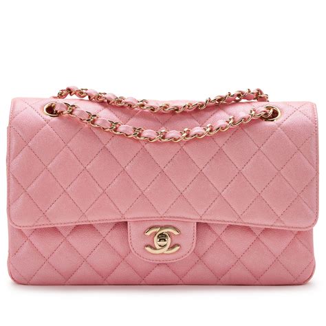 chanel iridescent classic flap